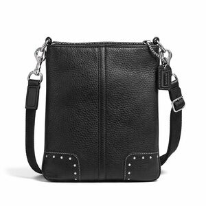🖤 Coach Black Leather Crossbody Bag | Style 9760